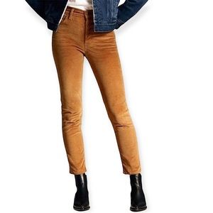 Aritzia Denim Forum The Yoko High Rise Slim Corduroy Jeans